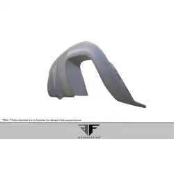 2009-2011 Porsche 911 Carrera 997 C2 C2S C4 C4S Targa 4 Targa 4S Cabriolet AF-2 Rear Diffuser ( GFK ) - 1 Piece image - 4