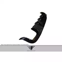 2010-2013 Mercedes E Class W212 AMG Sport Carbon AF-3 Rear Diffuser ( CFP ) - 1 Piece image - 3