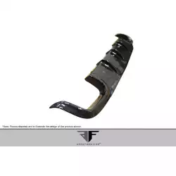 2010-2013 Mercedes E Class W212 AMG Sport Carbon AF-3 Rear Diffuser ( CFP ) - 1 Piece image - 4