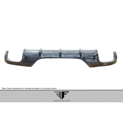 2006-2010 BMW M6 E63 E64 Convertible / 2DR Carbon AF-1 Rear Diffuser ( CFP ) - 1 Piece image - 3