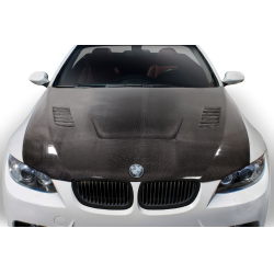 2007-2010 BMW 3 Series E92 2dr E93 Convertible Carbon AF-1 Hood ( CFP ) - 1 Piece image - 1