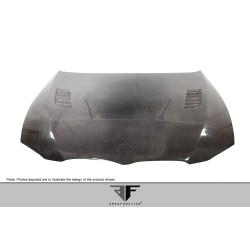 2007-2010 BMW 3 Series E92 2dr E93 Convertible Carbon AF-1 Hood ( CFP ) - 1 Piece image - 3