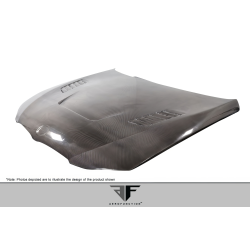 2007-2010 BMW 3 Series E92 2dr E93 Convertible Carbon AF-1 Hood ( CFP ) - 1 Piece image - 4