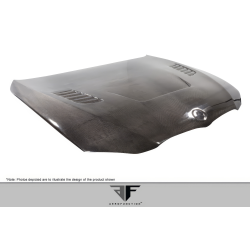2007-2010 BMW 3 Series E92 2dr E93 Convertible Carbon AF-1 Hood ( CFP ) - 1 Piece image - 5
