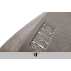 2007-2010 BMW 3 Series E92 2dr E93 Convertible Carbon AF-1 Hood ( CFP ) - 1 Piece image - 6