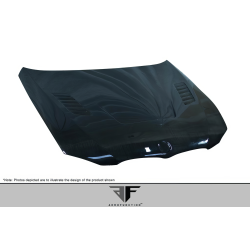 2007-2010 BMW 3 Series E92 2dr E93 Convertible Carbon AF-1 Hood ( CFP ) - 1 Piece image - 14
