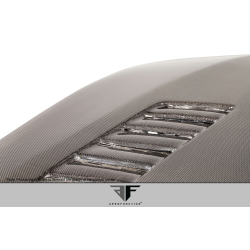 2007-2010 BMW 3 Series E92 2dr E93 Convertible Carbon AF-1 Hood ( CFP ) - 1 Piece image - 8
