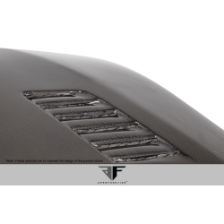 2007-2010 BMW 3 Series E92 2dr E93 Convertible Carbon AF-1 Hood ( CFP ) - 1 Piece image - 9