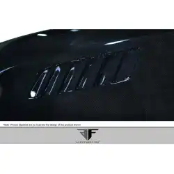 2007-2010 BMW 3 Series AF-1 Carbon Fiber Hood image - 14