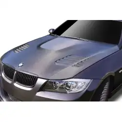 2006-2008 BMW 3 Series AF-1 Carbon Fiber Hood image - 2