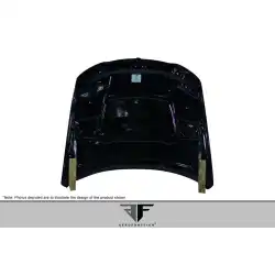 2006-2008 BMW 3 Series E90 4DR Carbon AF-1 Hood ( CFP ) - 1 Piece image - 2