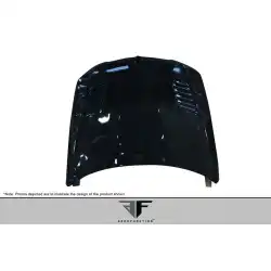 2006-2008 BMW 3 Series E90 4DR Carbon AF-1 Hood ( CFP ) - 1 Piece image - 3