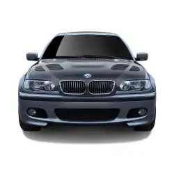 2002-2005 BMW 3 Series E46 4DR Carbon AF-2 Hood ( CFP ) - 1 Piece image - 1