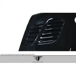 2002-2005 BMW 3 Series AF-2 Carbon Fiber Hood image - 8