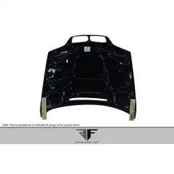 2002-2005 BMW 3 Series AF-2 Carbon Fiber Hood image - 14