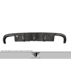 2009-2011 Porsche 911 Carrera 997 C2 C2S C4 C4S Targa 4 Targa 4S Cabriolet Carbon AF-2 Rear Diffuser ( CFP ) - 1 Piece image - 7