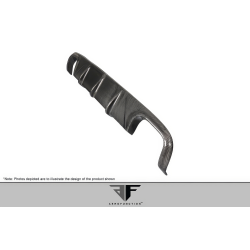 2009-2011 Porsche 911 Carrera 997 C2 C2S C4 C4S Targa 4 Targa 4S Cabriolet Carbon AF-2 Rear Diffuser ( CFP ) - 1 Piece image - 9