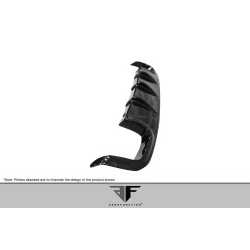 2009-2011 Porsche 911 Carrera 997 C2 C2S C4 C4S Targa 4 Targa 4S Cabriolet Carbon AF-2 Rear Diffuser ( CFP ) - 1 Piece image - 6