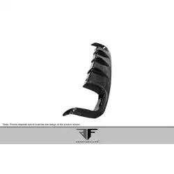 2009-2011 Porsche 911 Carrera 997 C2 C2S C4 C4S Targa 4 Targa 4S Cabriolet Carbon AF-2 Rear Diffuser ( CFP ) - 1 Piece image - 9