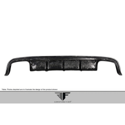 2009-2011 Porsche 911 Carrera 997 C2 C2S C4 C4S Targa 4 Targa 4S Cabriolet Carbon AF-2 Rear Diffuser ( CFP ) - 1 Piece image - 11