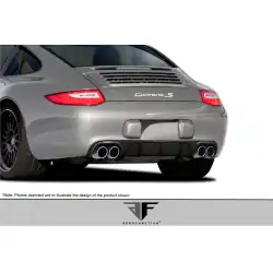 2009-2011 Porsche 911 Carrera 997 C2 C2S C4 C4S Targa 4 Targa 4S Cabriolet Carbon AF-2 Rear Diffuser ( CFP ) - 1 Piece image - 11