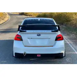 2008-2011 Subaru Impreza / 08-18 WRX STI 4DR STI Look Trunk Lid Spoiler Wing - 1 Piece image - 6