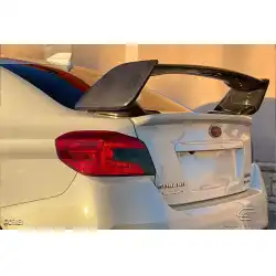 2008-2011 Subaru Impreza / 08-18 WRX STI 4DR STI Look Trunk Lid Spoiler Wing - 1 Piece image - 7