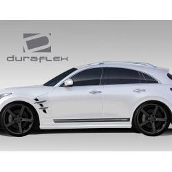 2009-2017 Infiniti FX35 FX50 QX70 Duraflex CT-R Fenders - 2 Piece image - 3