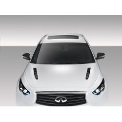 2009-2017 Infiniti FX35 FX50 QX70 Duraflex CT-R Hood - 1 Piece image - 1