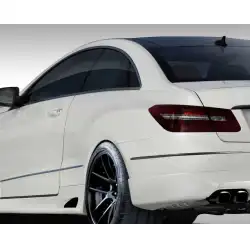 2010-2013 Mercedes E Class C207 2DR A207 Convertible Eros Version 1 Rear Add On Bumper Spat Extensions - 2 Piece (S) image - 1