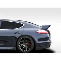 2010-2013 Porsche Panamera Eros Version 5 Wing Trunk Lid Spoiler - 1 Piece image - 1