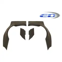 2013-2016 Scion FR-S GT500 Wide Body Kit (+45 mm Front, +70mm Rear) - 12 Piece image - 6