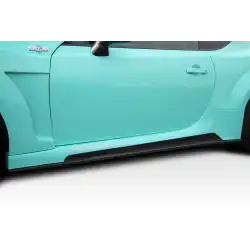 2013-2020 Scion FR-S Toyota 86 Subaru BRZ 86-R Side Skirts Rocker Panels - 2 Piece image - 1