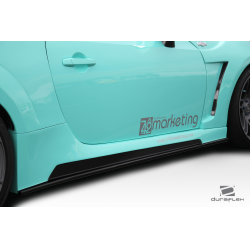 2013-2020 Scion FR-S Toyota 86 Subaru BRZ Duraflex 86-R Side Skirts Rocker Panels - 2 Piece image - 3