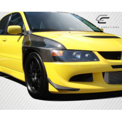 2003-2006 Mitsubishi Lancer Evolution 8 9 Carbon Creations OEM Look Vented Fenders - 2 Piece image - 2