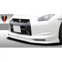 2009-2011 Nissan GT-R R35 Eros Version 5 Front Lip Under Spoiler Air Dam - 1 Piece image - 6