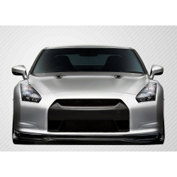 2009-2011 Nissan GT-R R35 Carbon Creations Eros Version 5 Front Lip Under Spoiler Air Dam - 1 Piece image - 1