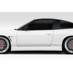 1989-1994 Nissan 240SX S13 Duraflex Vector Side Skirts Rocker Panels - 2 Piece image - 1
