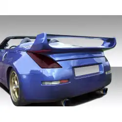 2003-2009 Nissan 350Z Z33 Convertible Vader 3 Rear Wing Trunk Lid Spoiler - 1 Piece image - 1
