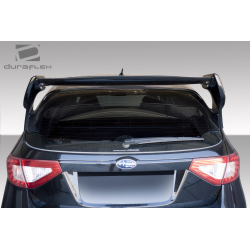 2008-2011 Subaru Impreza 5DR 2008-2014 Subaru WRX STI 5DR Duraflex VR-S Wing Trunk Lid Spoiler - 4 Piece image - 3