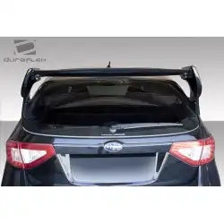 2008-2011 Subaru Impreza 5DR 2008-2014 Subaru WRX STI 5DR VR-S Wing Trunk Lid Spoiler - 4 Piece image - 14