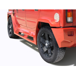 2003-2009 Hummer H2 Couture Polyurethane Vortex Wide Body Rear Fender Flares - 2 Piece (S) image - 1