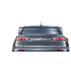 2008-2017 Mitsubishi Lancer / Lancer Evolution 10 Duraflex Vortex Wing Trunk Lid Spoiler - 1 Piece image - 1