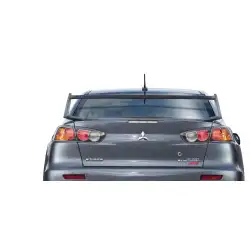 2008-2017 Mitsubishi Lancer / Lancer Evolution 10 Vortex Wing Trunk Lid Spoiler - 1 Piece image - 1
