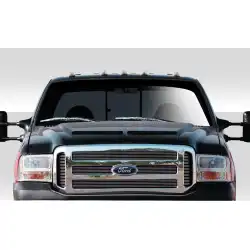 1999-2007 Ford Super Duty F250 F350 F450 F550 / 2000-2005 Ford Excursion CVX Hood - 1 Piece image - 8