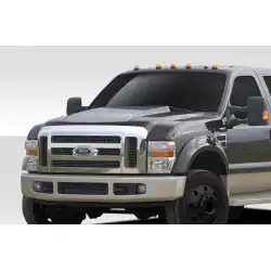 2008-2010 Ford Super Duty F250 F350 F450 Cowl Hood - 1 Piece image - 8