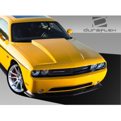 2008-2023 Dodge Challenger Duraflex Cowl Hood - 1 Piece image - 3