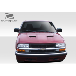1994-2004 Chevrolet S-10 / 1995-2005 Chevrolet Blazer / 1996-2001 Oldsmobile Bravada Duraflex CVX Hood - 1 Piece image - 3