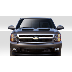 2007-2013 Chevrolet Silverado Duraflex CVX Hood - 1 Piece image - 1