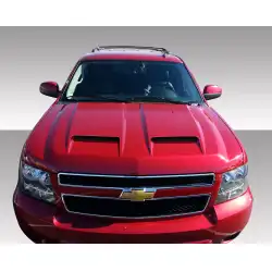2007-2014 Chevrolet Tahoe Avalanche Suburban CVX Hood - 1 Piece image - 1
